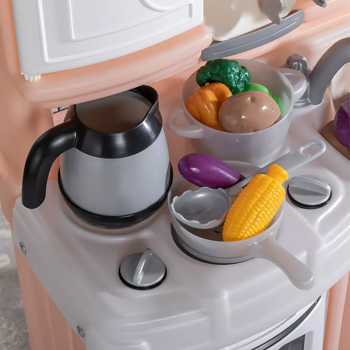 Step 2 Step2 Quaint Kitchen 9Pc - Pink
