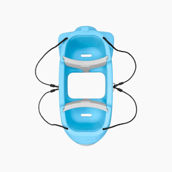 Step 2 Rocket Swing Plastic In Blue, Double Swing For Children In Rocket Shape