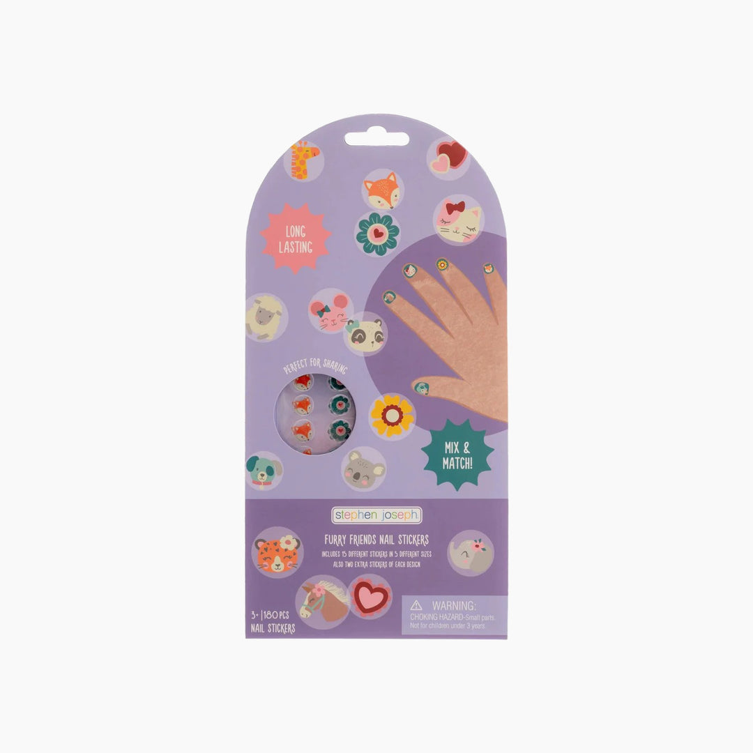 Stephen Joseph Clear Nail Stickers