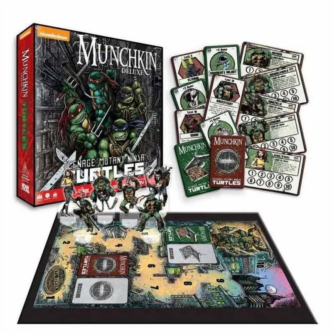 Munchkin Teenage Mutant Ninja Turtles Board Game