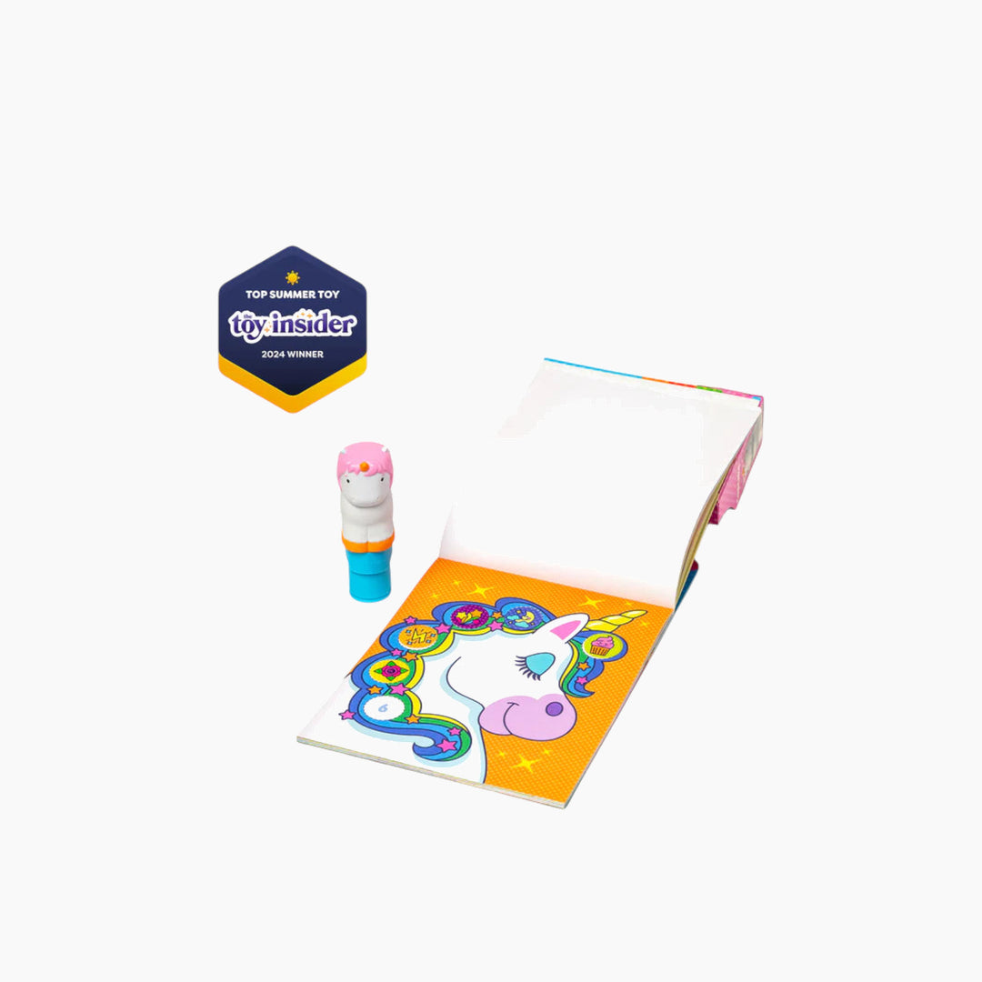 Amina Skin Care Sticker Wow!™ Activity Pad &amp; Sticker Stamper