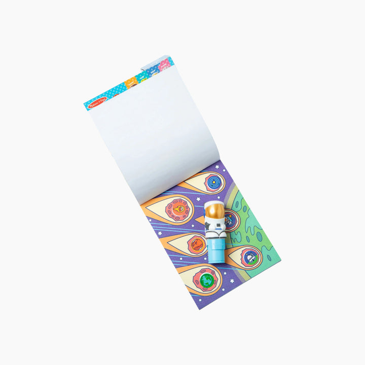 Melissa &amp; Doug Sticker Wow! Activity Pad &amp; Sticker Stamper with dog theme