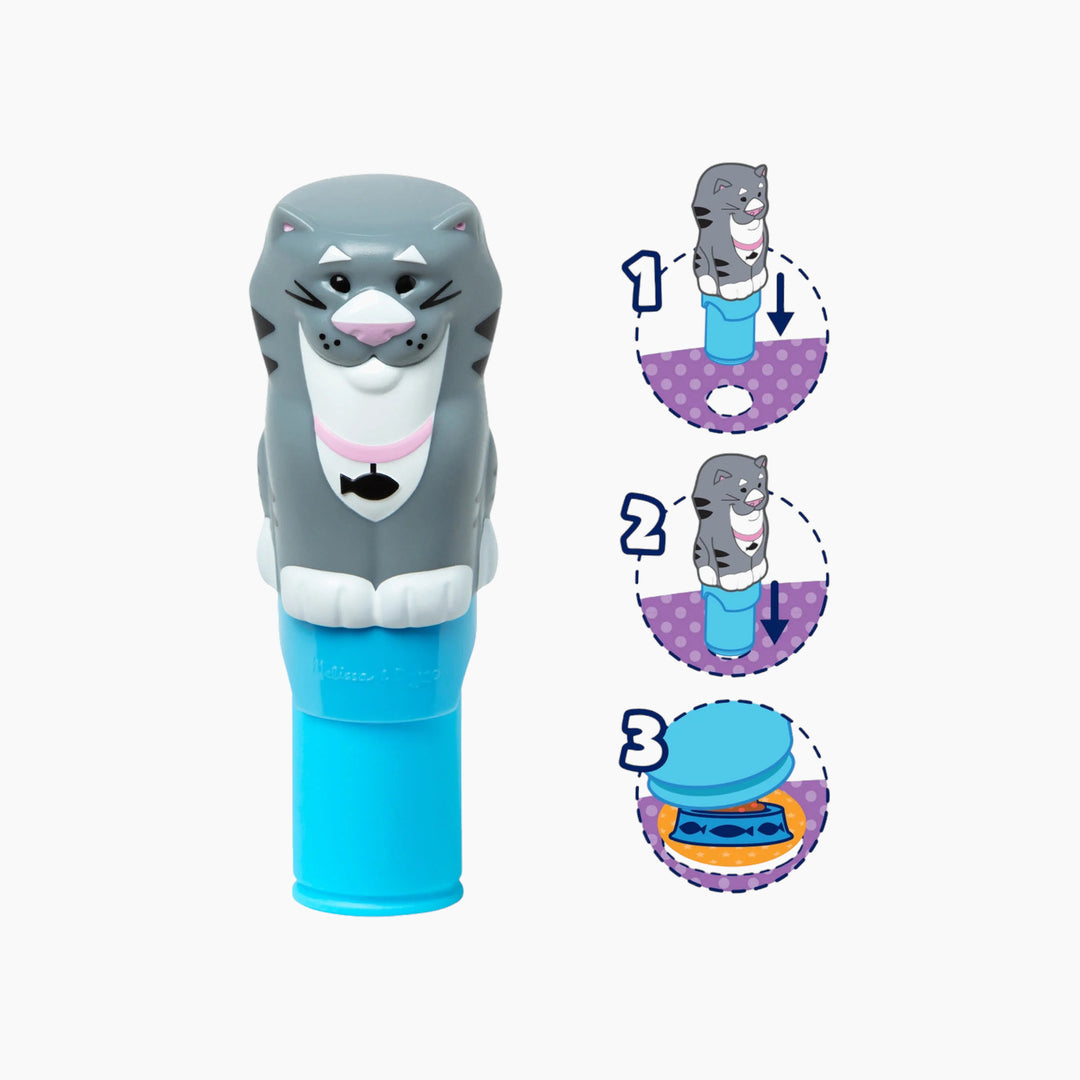 Melissa &amp; Doug Sticker Wow! Dinosaur activity pad and sticker stamper