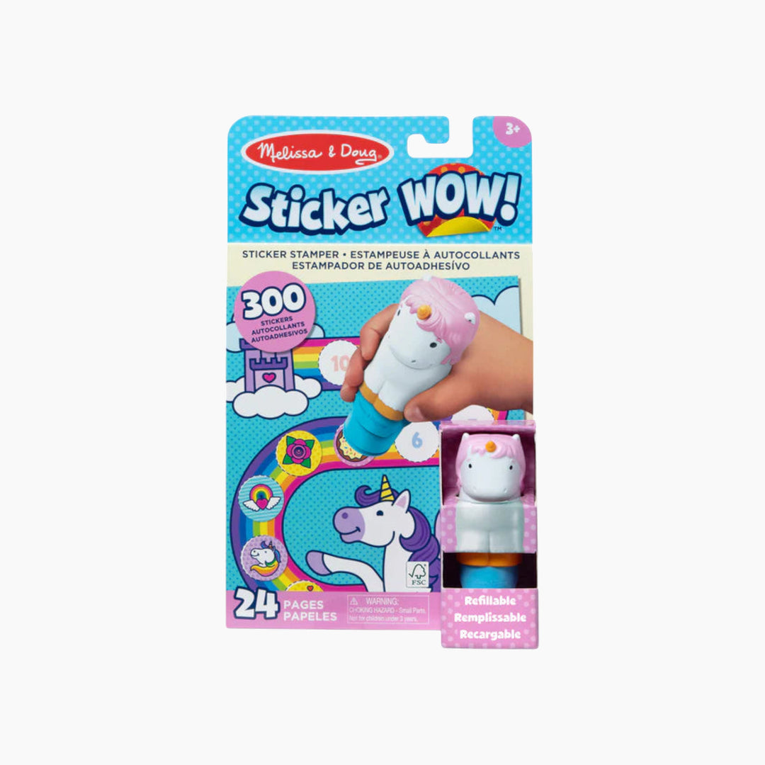 Amina Skin Care Sticker Wow!™ Activity Pad &amp; Sticker Stamper