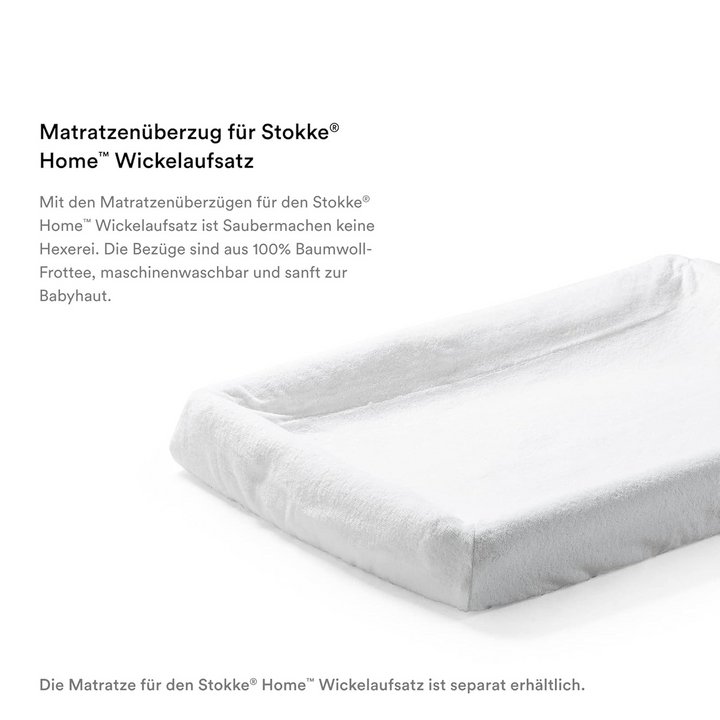 Stokke Home™ Changer Mattress Cover 2Pc White