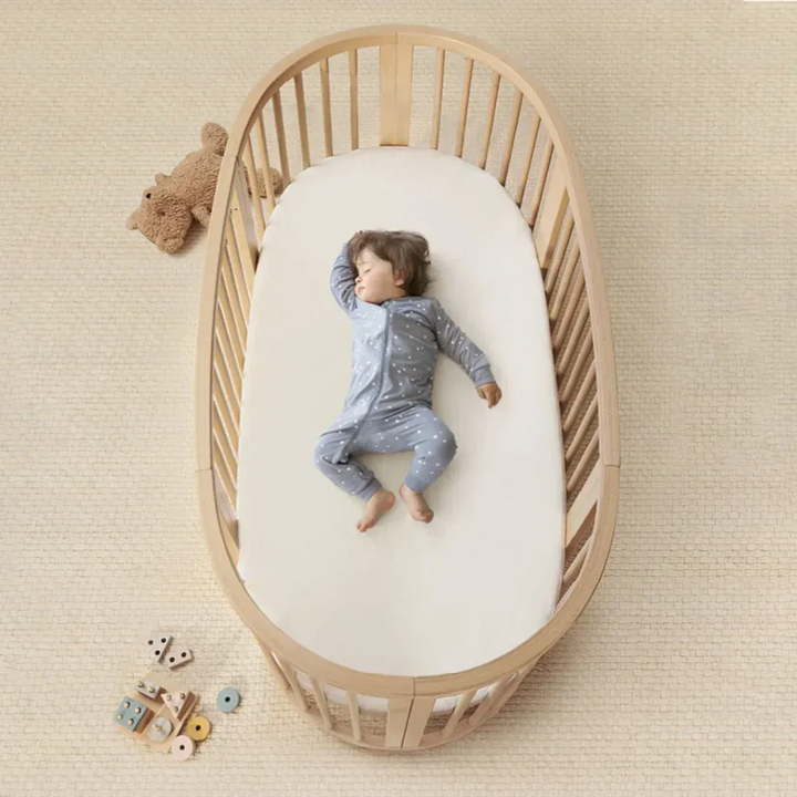 Stokke Sleepi Bed Mattress V3 with grooved bottom for airflow