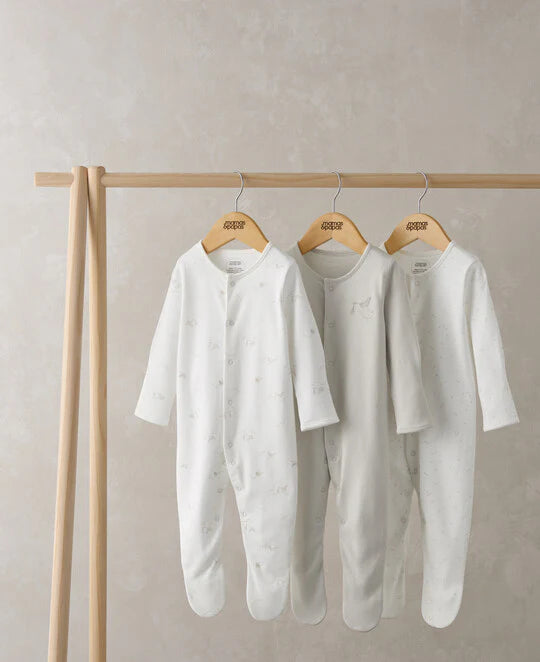 Mamas &amp; Papas Stork Sleepsuits (Set of 3)