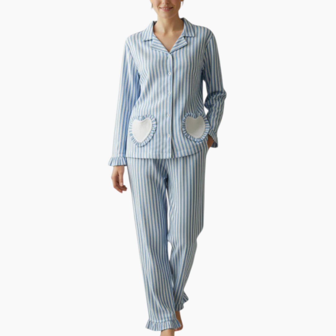 Zigzag Strand Mommy &amp; Me Pajama Set