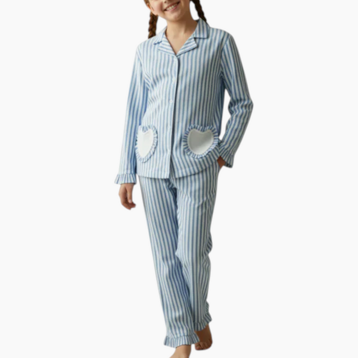 Zigzag Strand Mommy &amp; Me Pajama Set