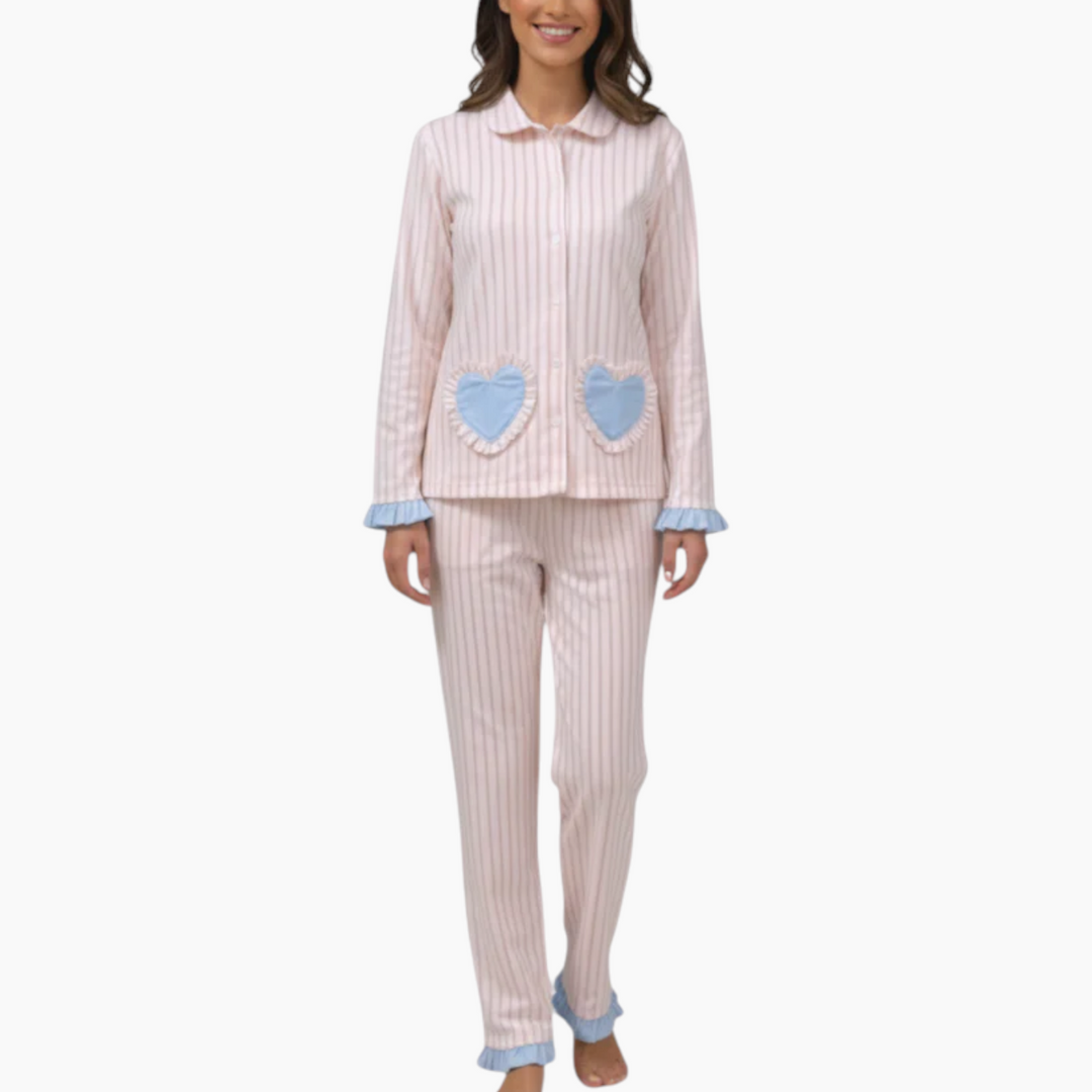 Zigzag Strand Mommy &amp; Me Pajama Set