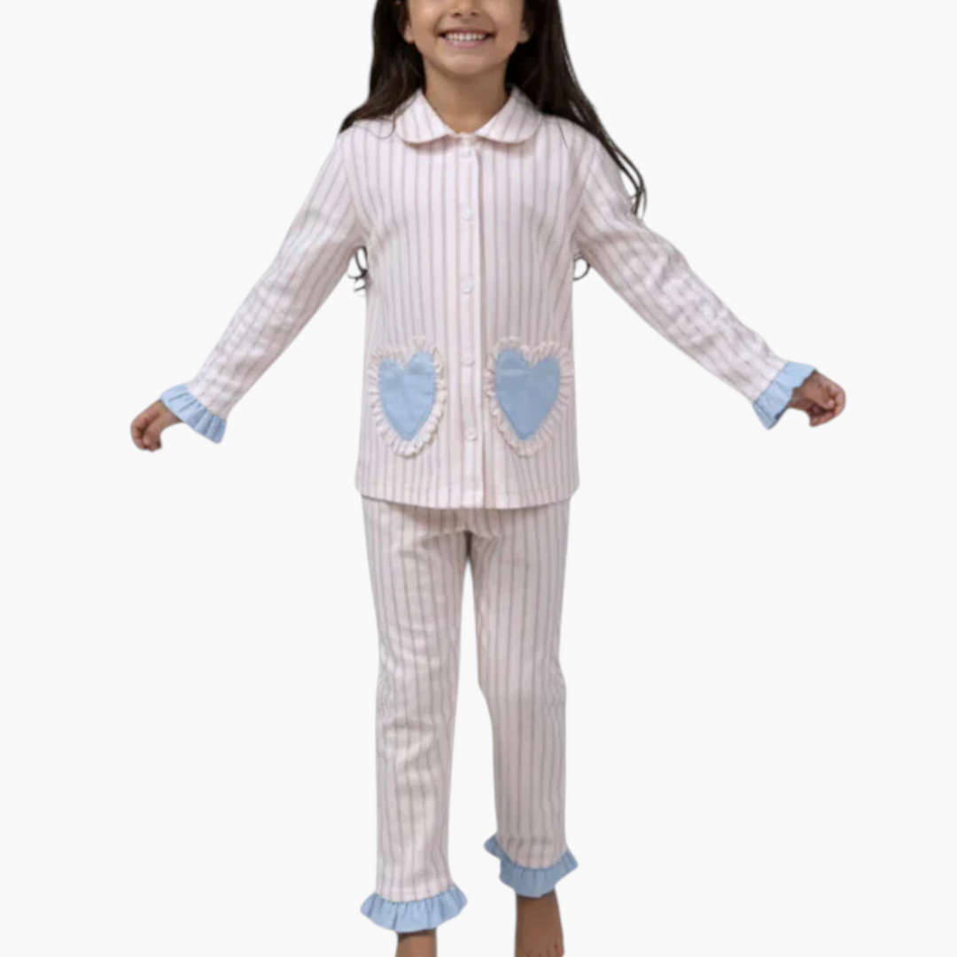 Zigzag Strand Mommy &amp; Me Pajama Set