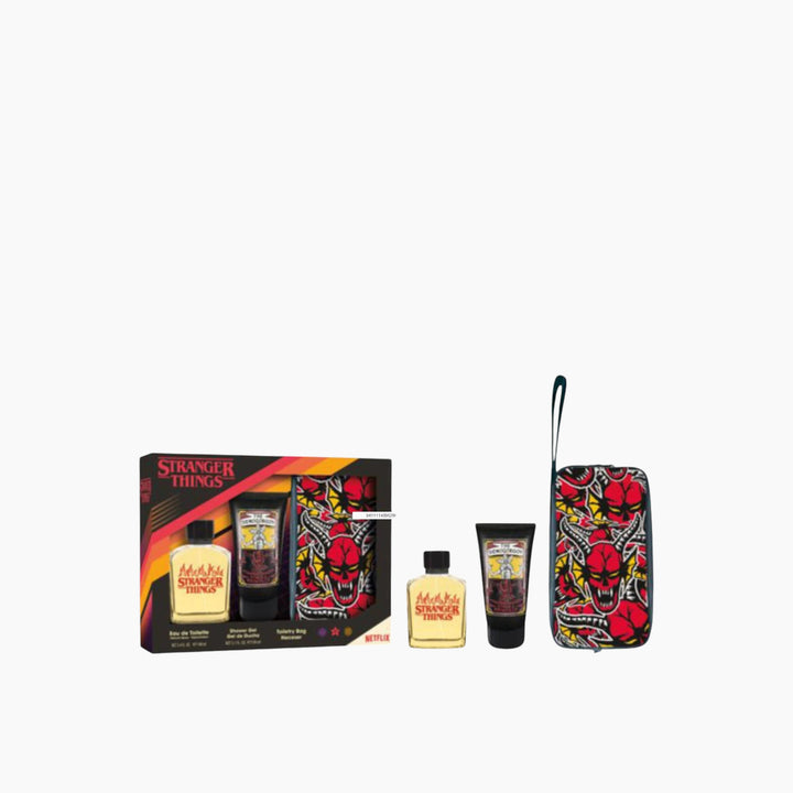 Air-Val Stranger Things EDT 100Ml + Shower Gel 150Ml + Neceser Gift Set For Kids