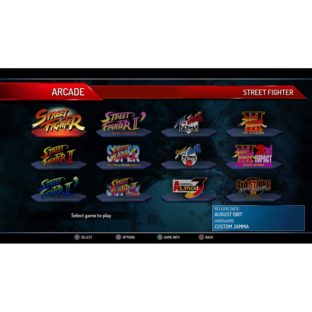 PlayStation 4 Street Fighter 30th Anniversary Collection Game