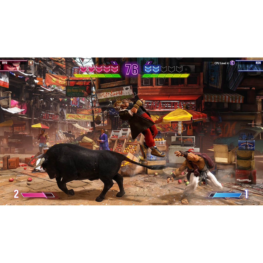 PlayStation 4 Street Fighter Game