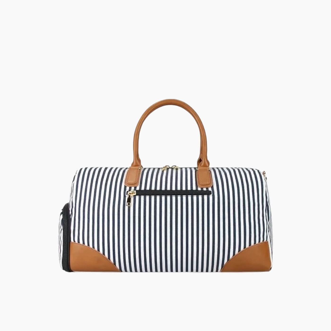 Leopardous Striped Gym Bag Leopardous Striped Gym Bag
