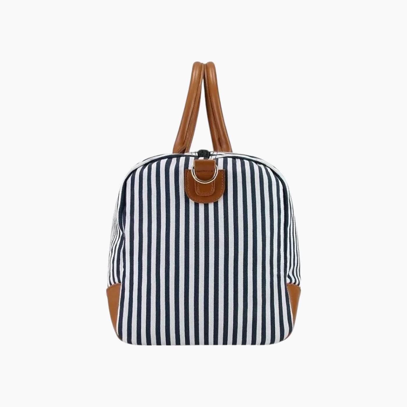 Leopardous Striped Gym Bag Leopardous Striped Gym Bag