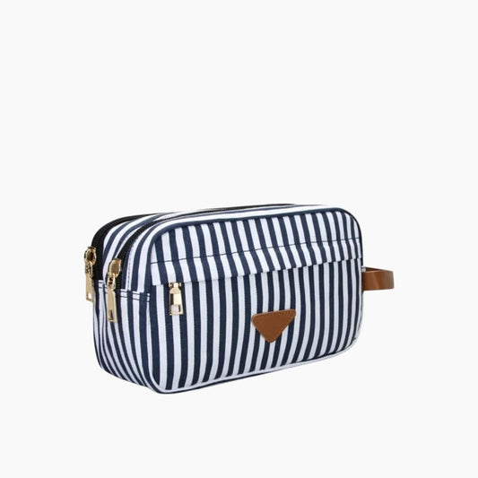 Leopardous Striped Pouch