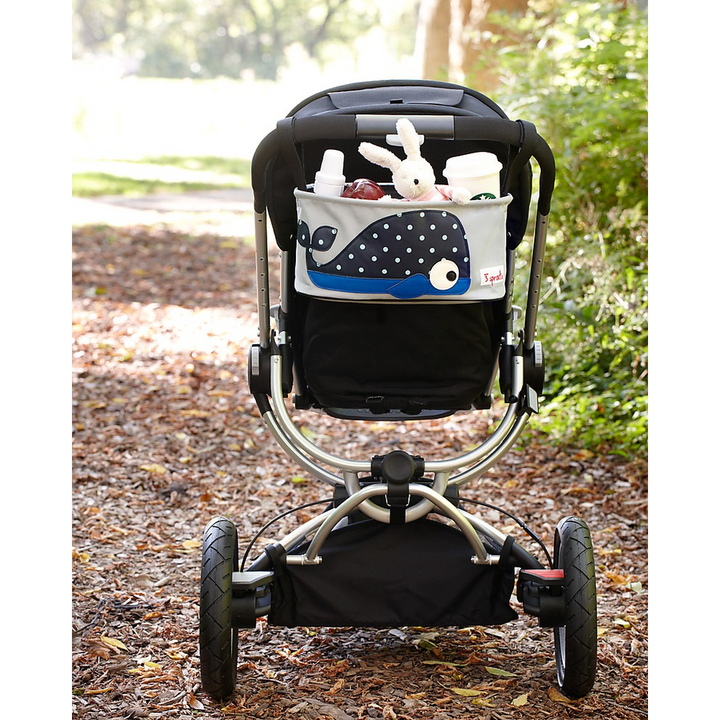 3 Sprouts Stroller Organizer - Whale - HUNA