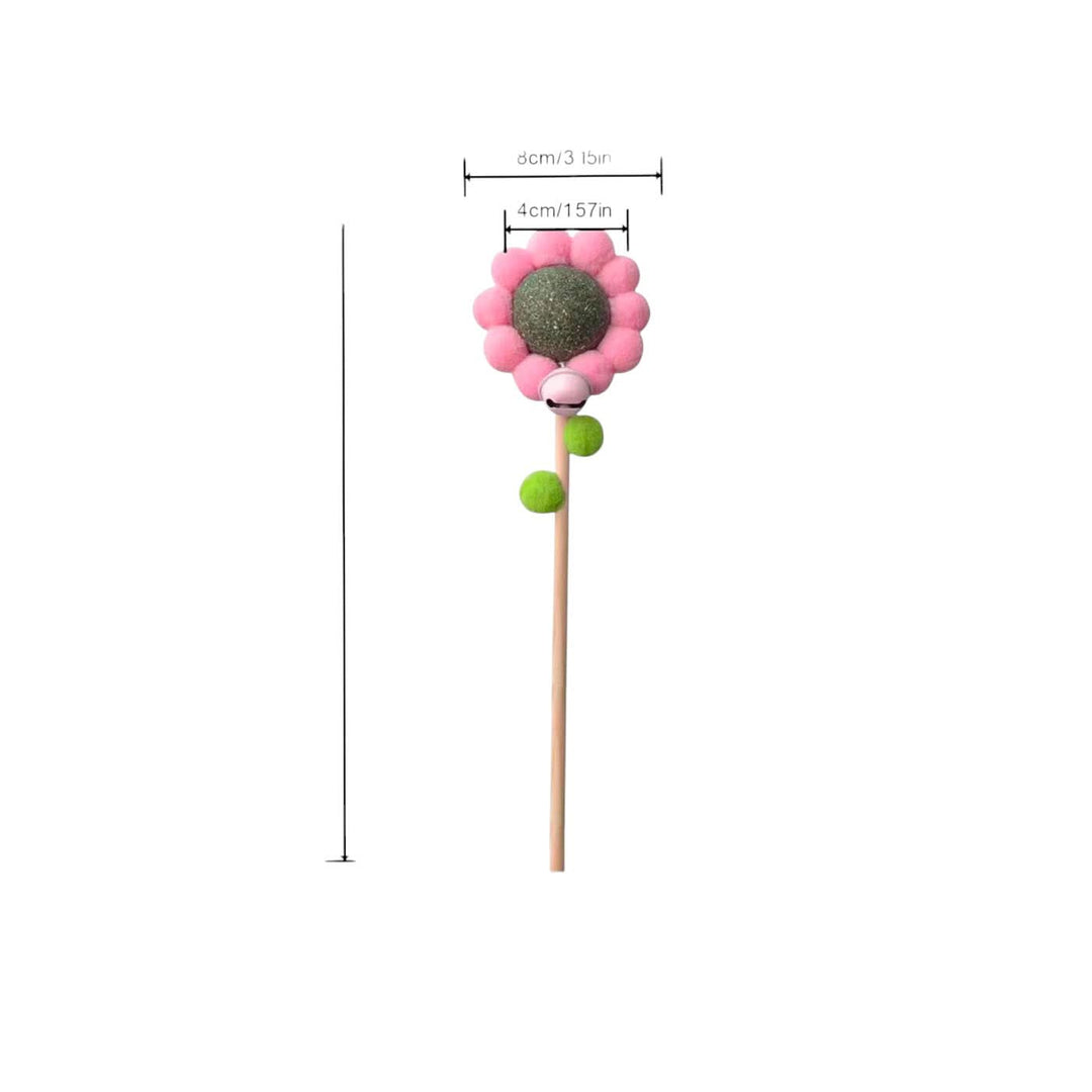 Pet Village Sunflower Cat Stick Toy