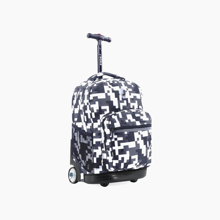 J WORLD Sunrise Rolling Backpack (18 Inch)