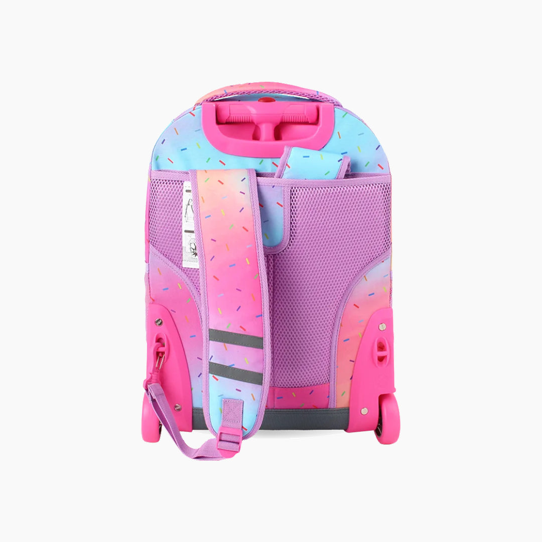 J WORLD Sunrise Rolling Backpack (18 Inch)