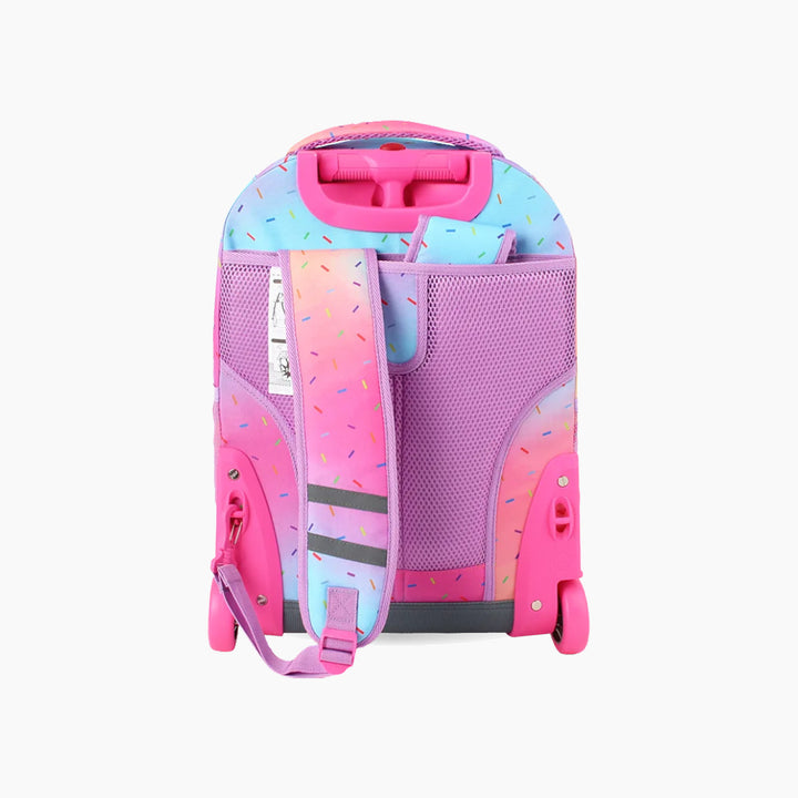 J WORLD Sunrise Rolling Backpack (18 Inch)