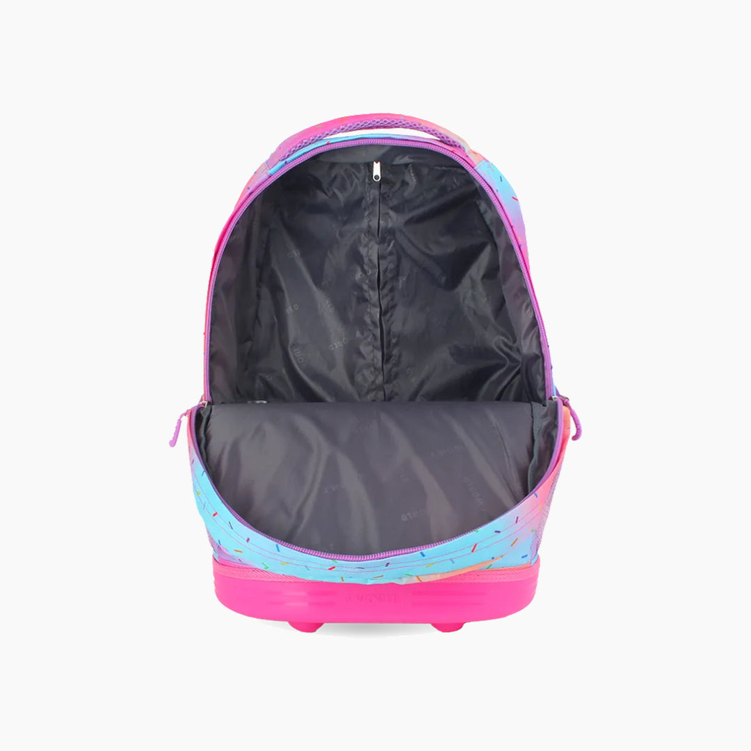 J WORLD Sunrise Rolling Backpack (18 Inch)