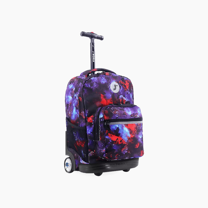 J WORLD Sunrise Rolling Backpack (18 Inch)