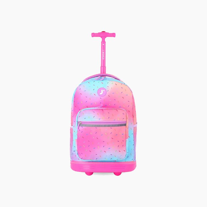 J WORLD Sunrise Rolling Backpack (18 Inch)