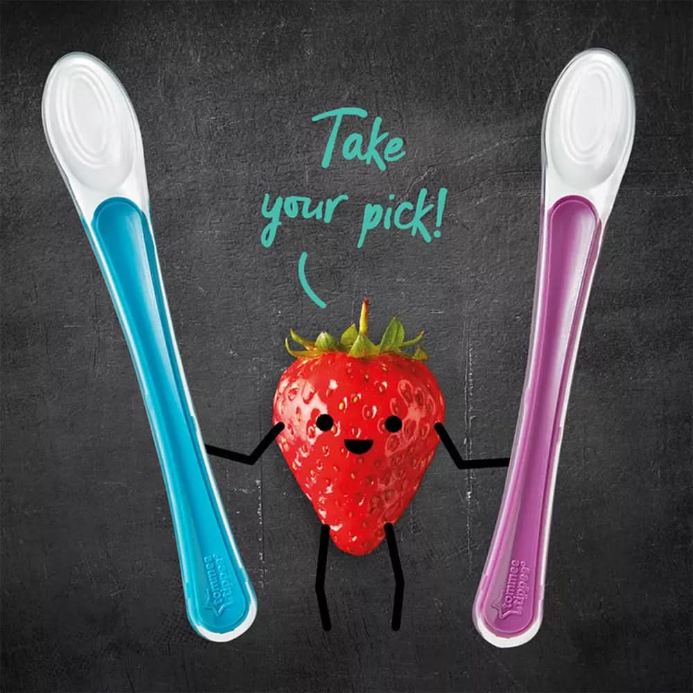 Supa Soft First Weaning Spoon 2 Pieces - HUNA
