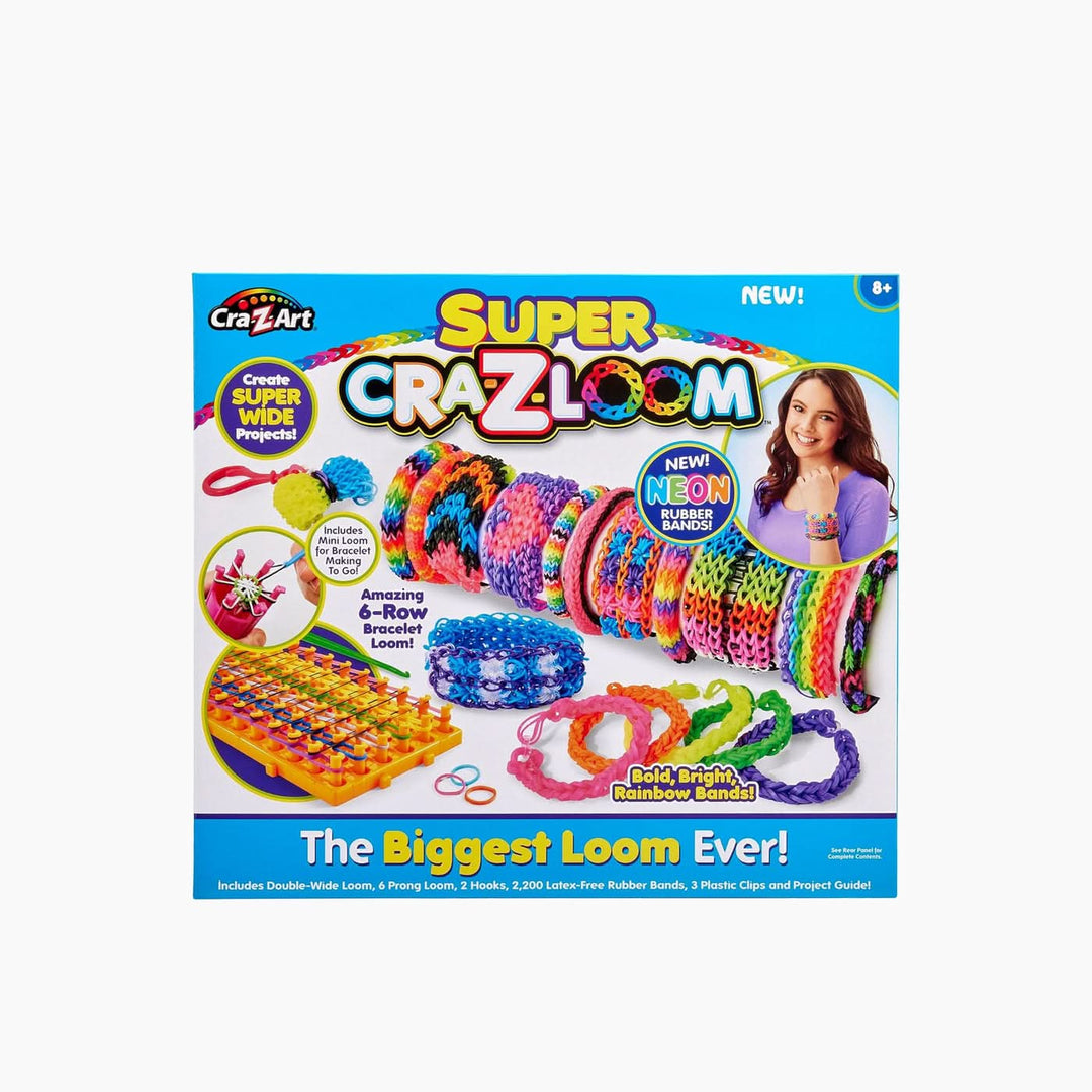 Cra-Z-Art Super Cra-Z-Loom Jewelry Making Kit - HUNA