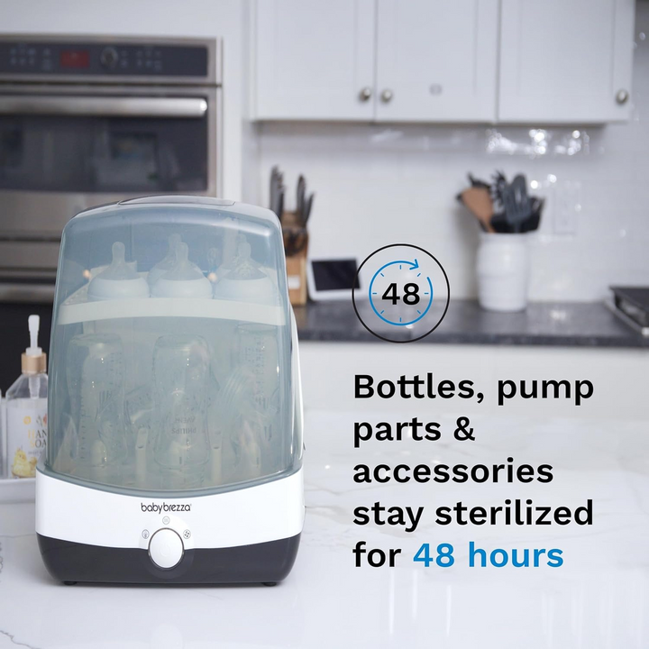 Baby Brezza Super Fast 10Min Sterilizer Dryer with natural steam sterilization