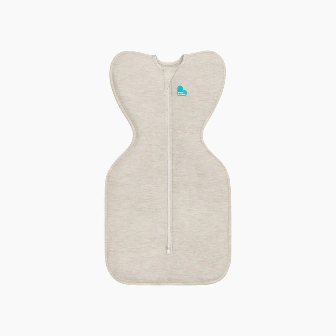 Love To Dream Swaddle Up™ Original Cotton 1.0 TOG Oatmeal - Small