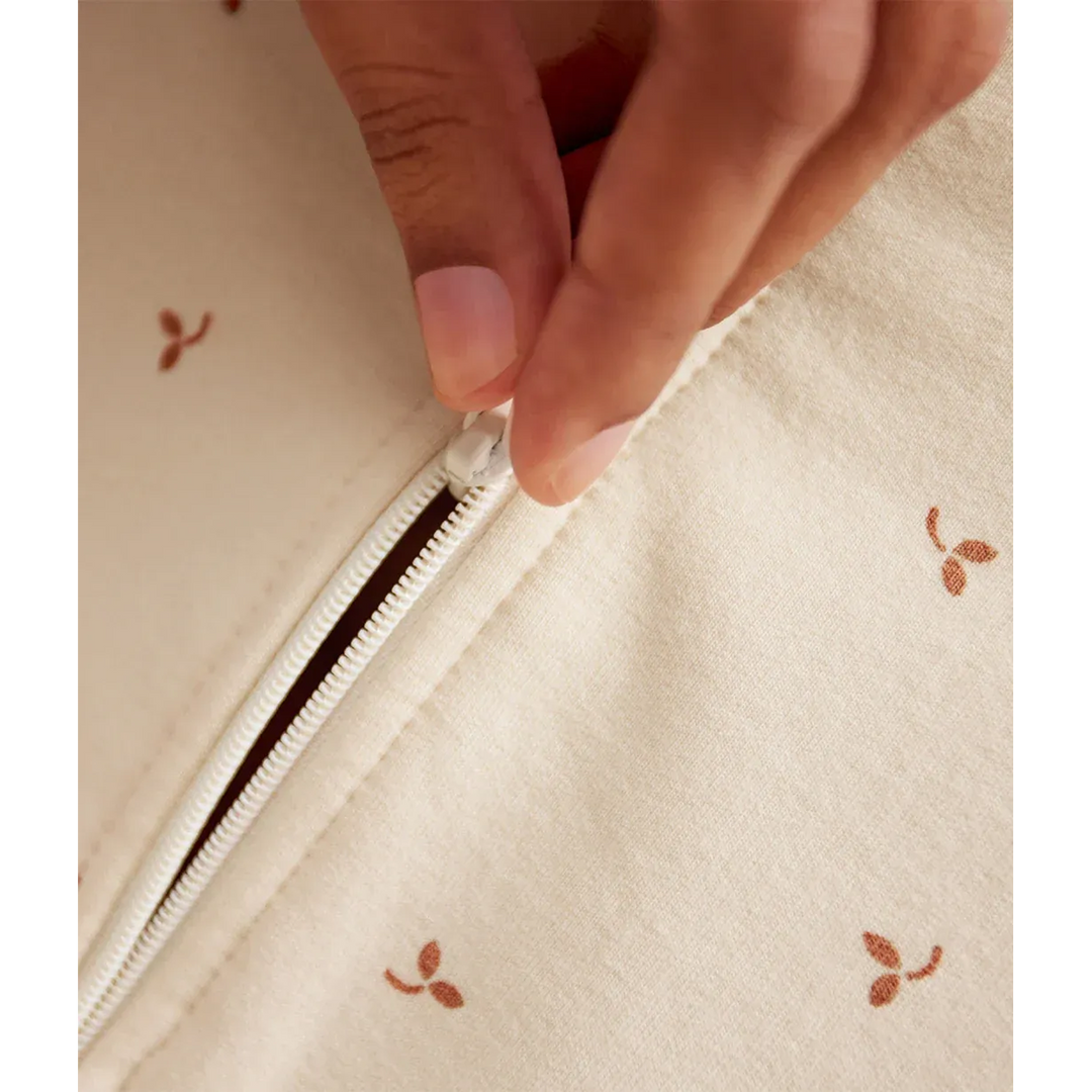 Love To Dream Swaddle Up™ Original Cotton Fleece 1.5 Tog Oatmeal Twigs