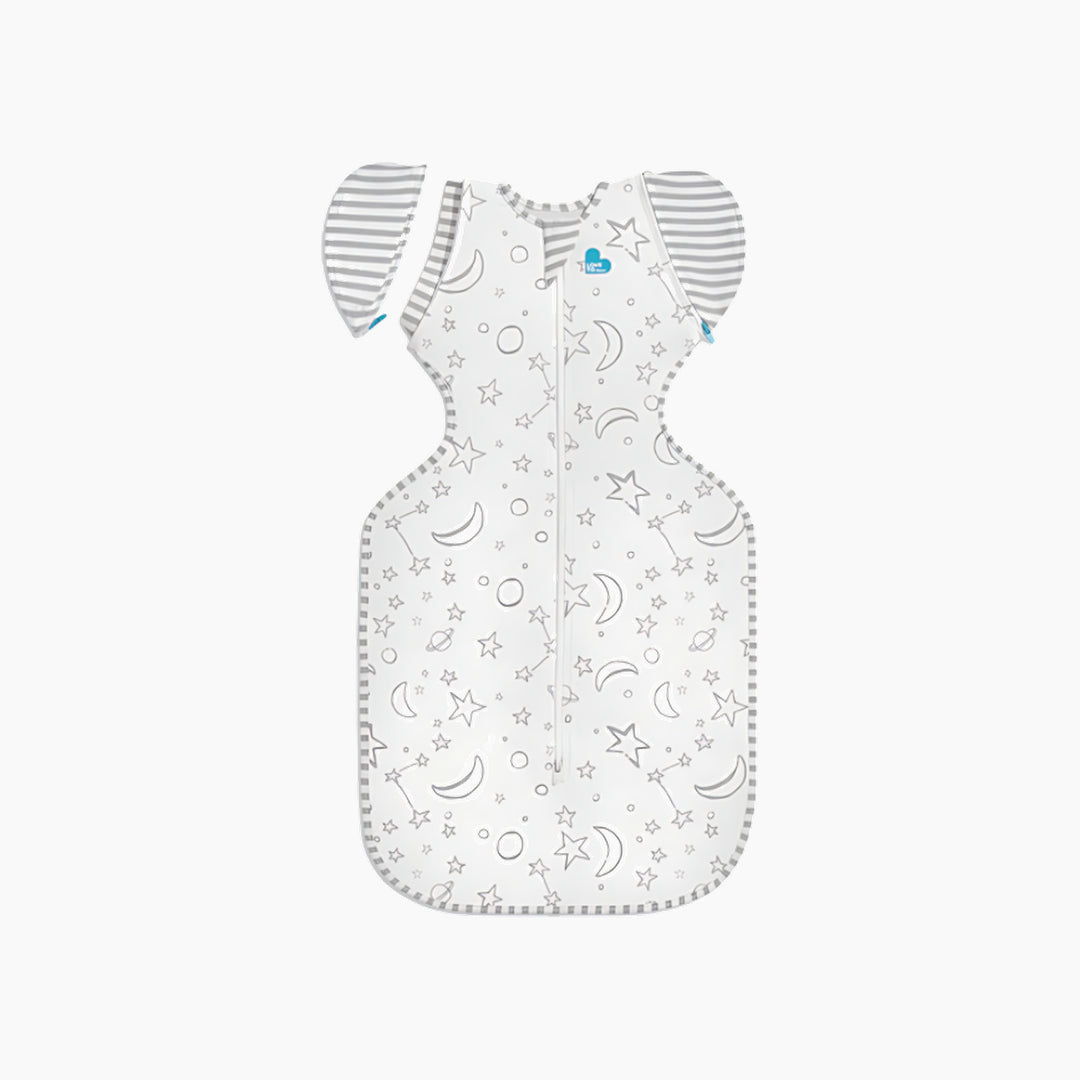 Love To Dream Swaddle Up™ Transition Bag Bamboo Original 1.0 Tog Stars And Moon Cream Large