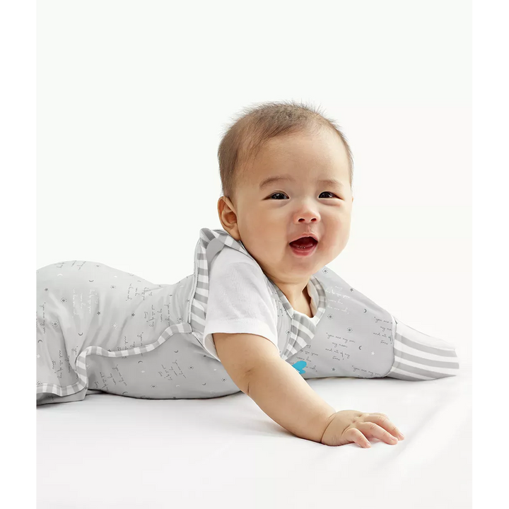 Love To Dream Swaddle Up™ Transition Bag Lite 0.2 Tog Gray You Are My
