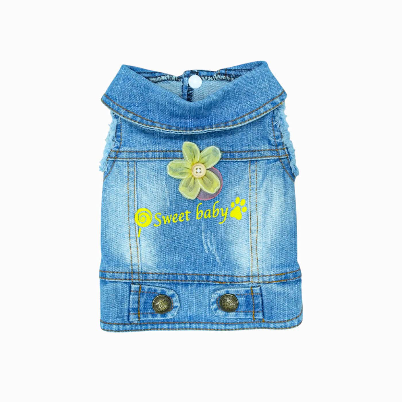 Best Buddies Dog Jeans Jacket Best Buddies Dog Jeans Jacket
