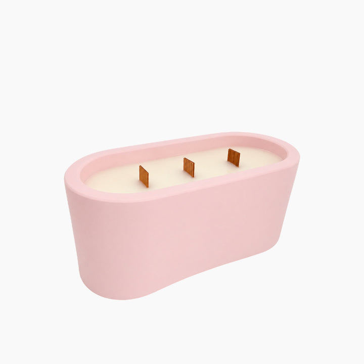 Sweet Bloom Blush Pink Candle