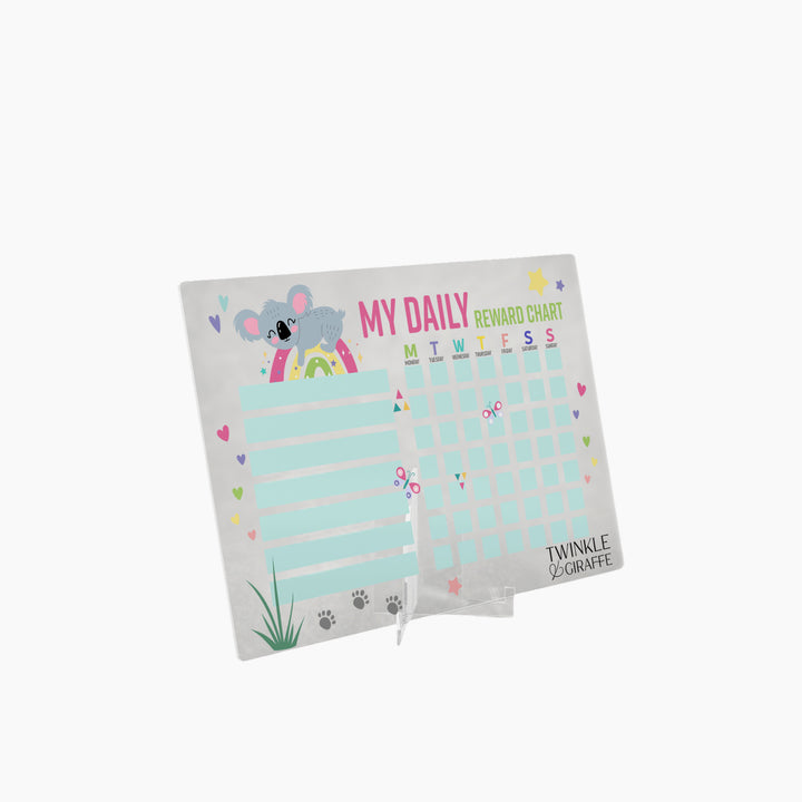 Twinkle &amp; Giraffe Acrylic Reward Chart