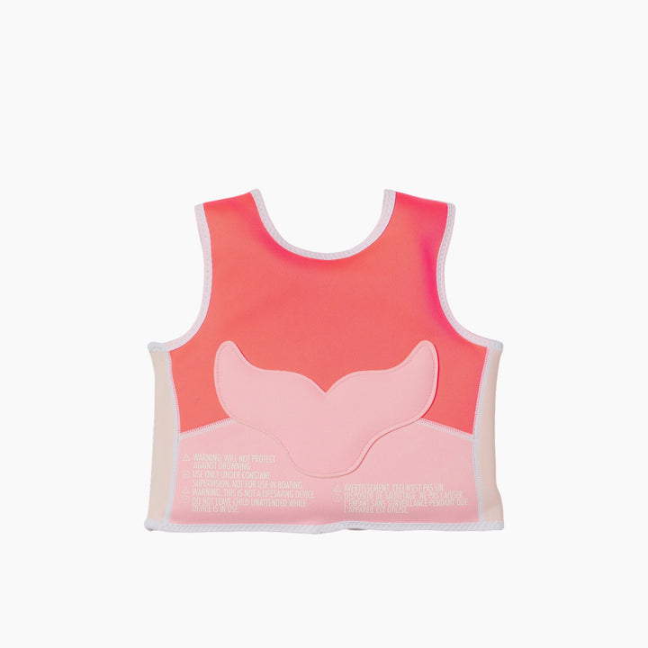 SunnyLife Melody the Mermaid Neon Strawberry swim vest for 1-2 years