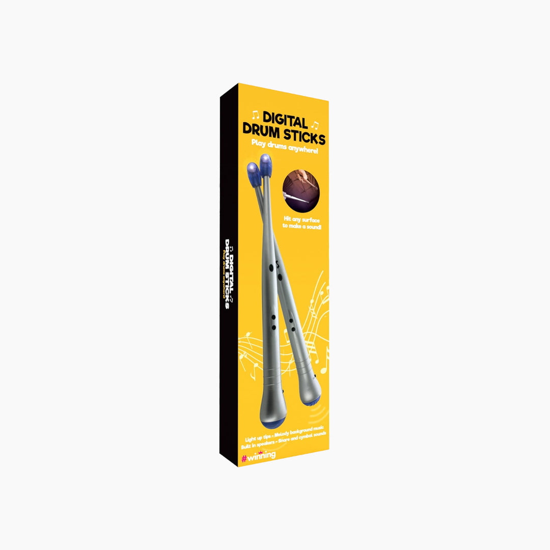 Digital air drum sticks with built-in speaker and cymbal sound effect