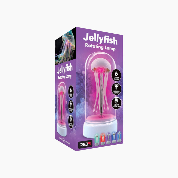 RED5 Jellyfish Rotating Lamp with mesmerizing jellyfish design and rotating light effects