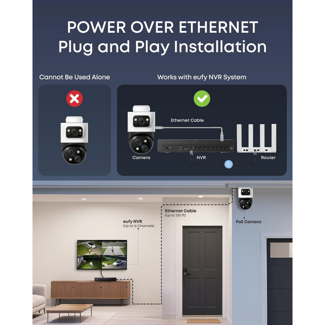 Eufy PoE Bullet-PTZ Cam S4