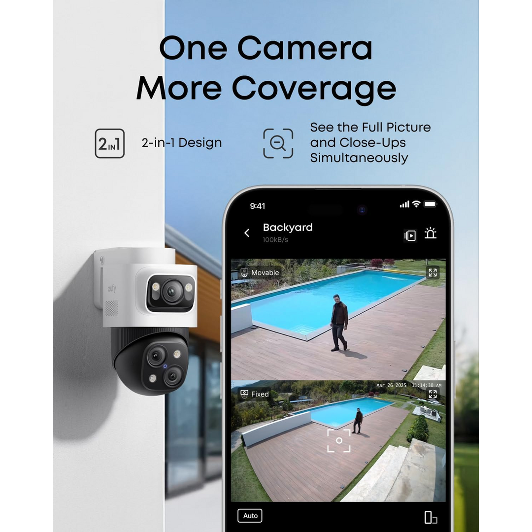 Eufy PoE Bullet-PTZ Cam S4
