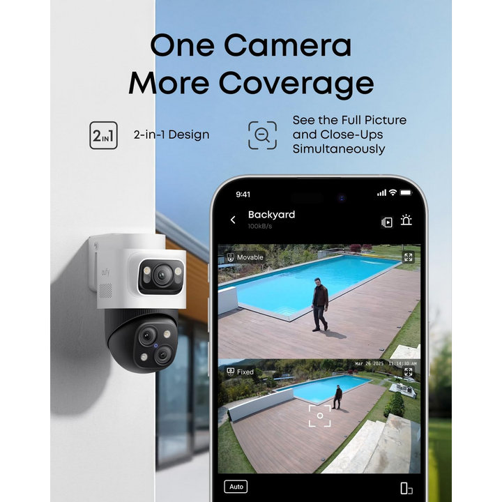 Eufy PoE Bullet-PTZ Cam S4