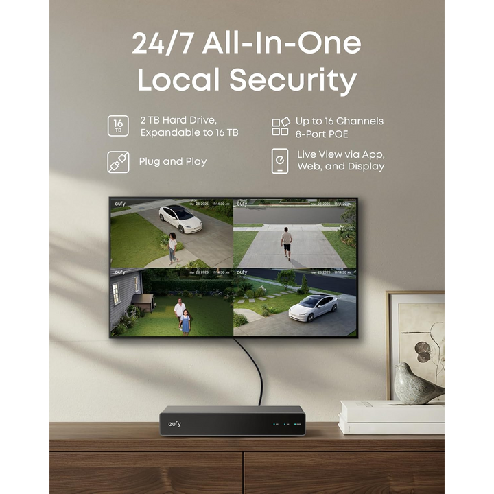 Eufy PoE Bullet-PTZ Cam S4