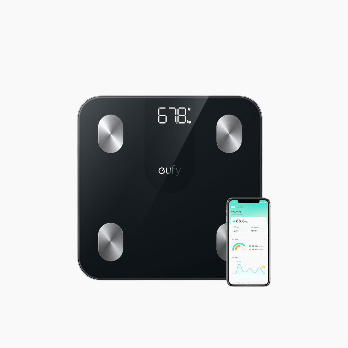 Eufy Smart Scale A1 in black