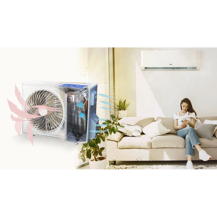 مكيف الهواء TCL سلسلة BreezeIN بنظام التبريد والتدفئة العكسي