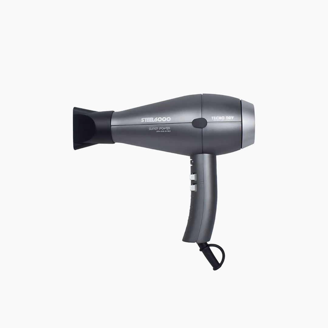 Tecno Elettra Hair Dryer Steel 6000 Super Power - HUNA