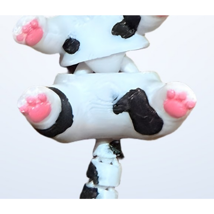 Spotted Cat Keychain